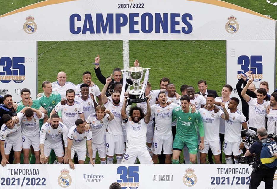35ème titres de champion en Liga pour le Real Madrid