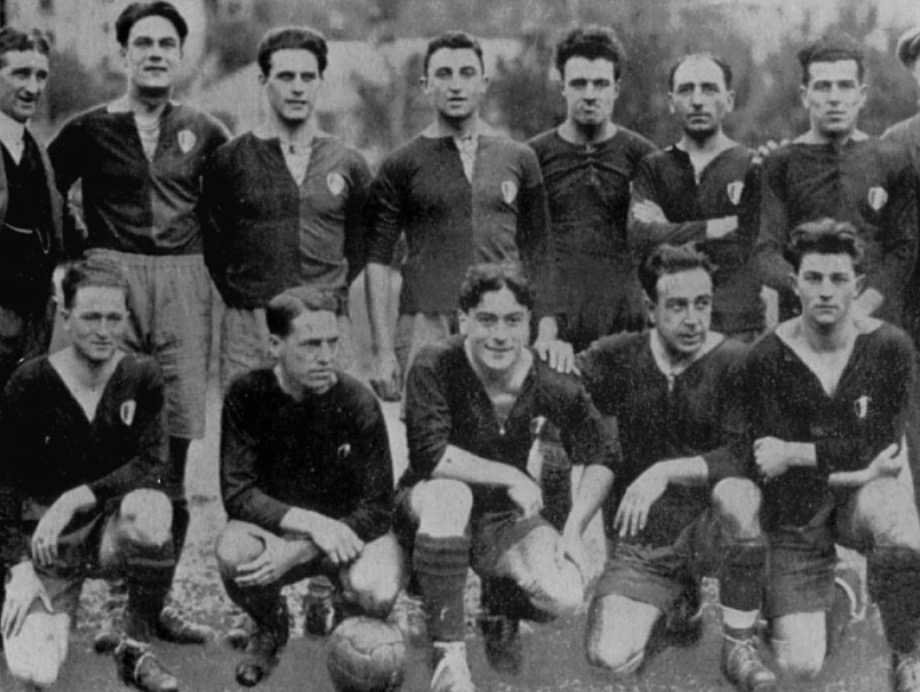 Équipe de football du Genoa lors de sa création
