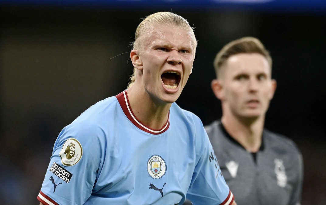 Erling Haaland plein de rage après la victoire de Manchester City