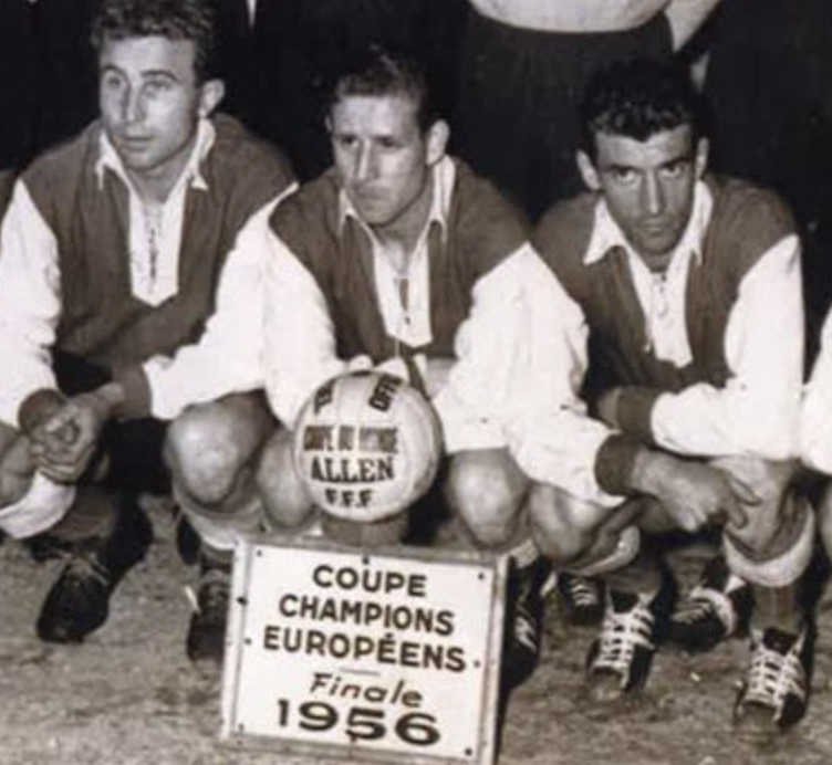 finale coupe des clubs champions européens stade de reims 1956