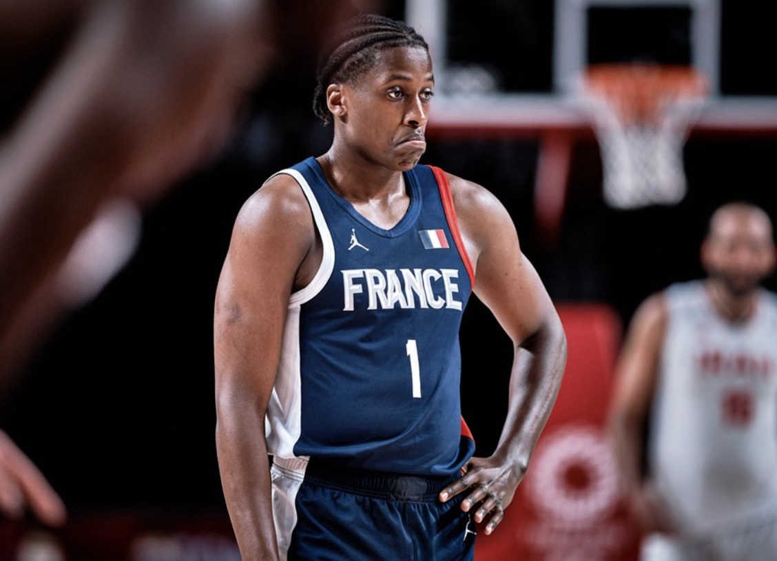Frank Ntilikina en équipe de France de basket