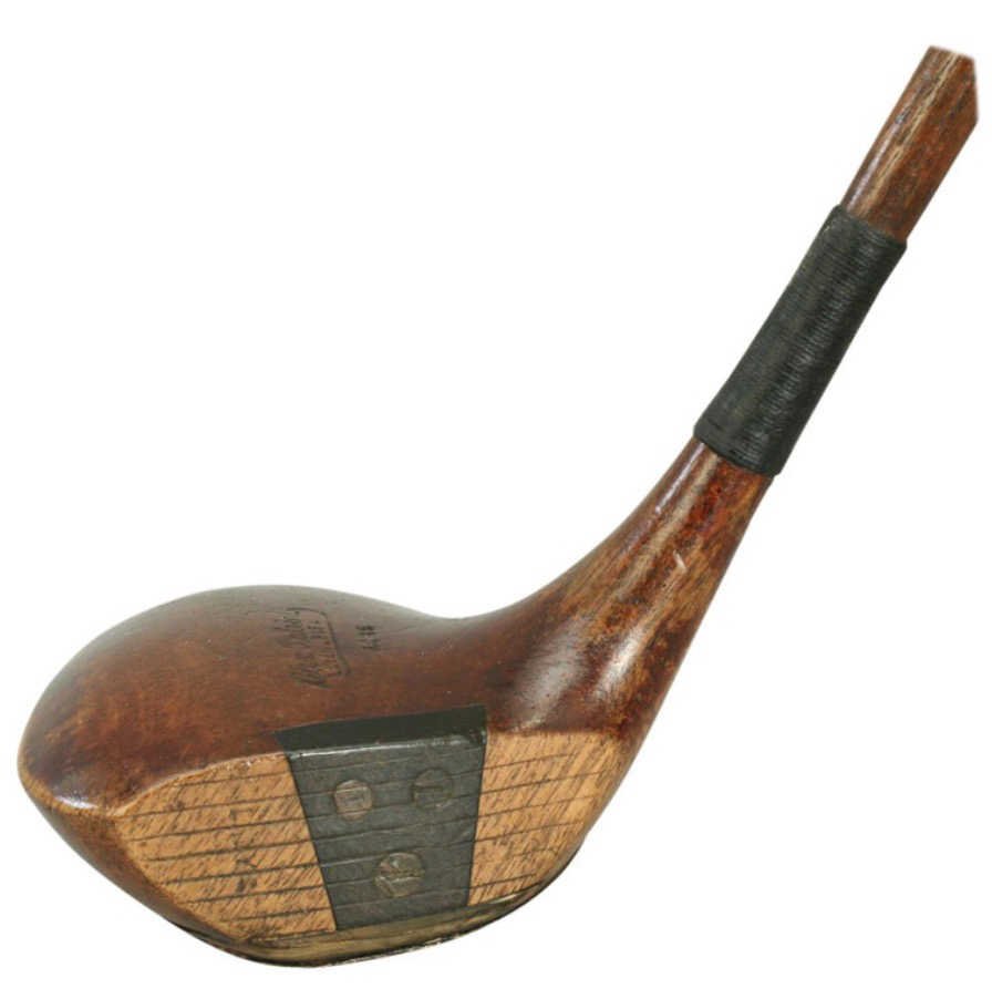golf antique en bois