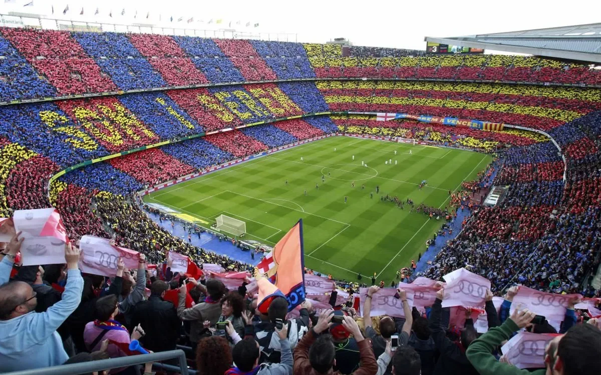 Intérieur du Spotify Camp Nou : FC Barcelone