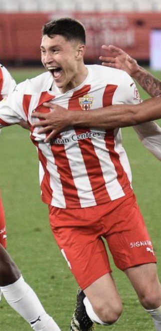 Jorge Cuenca joueur de football à Almeria