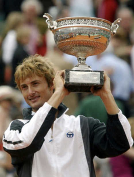 Juan Carlos Ferrero vainqueur de Roland Garros 2003