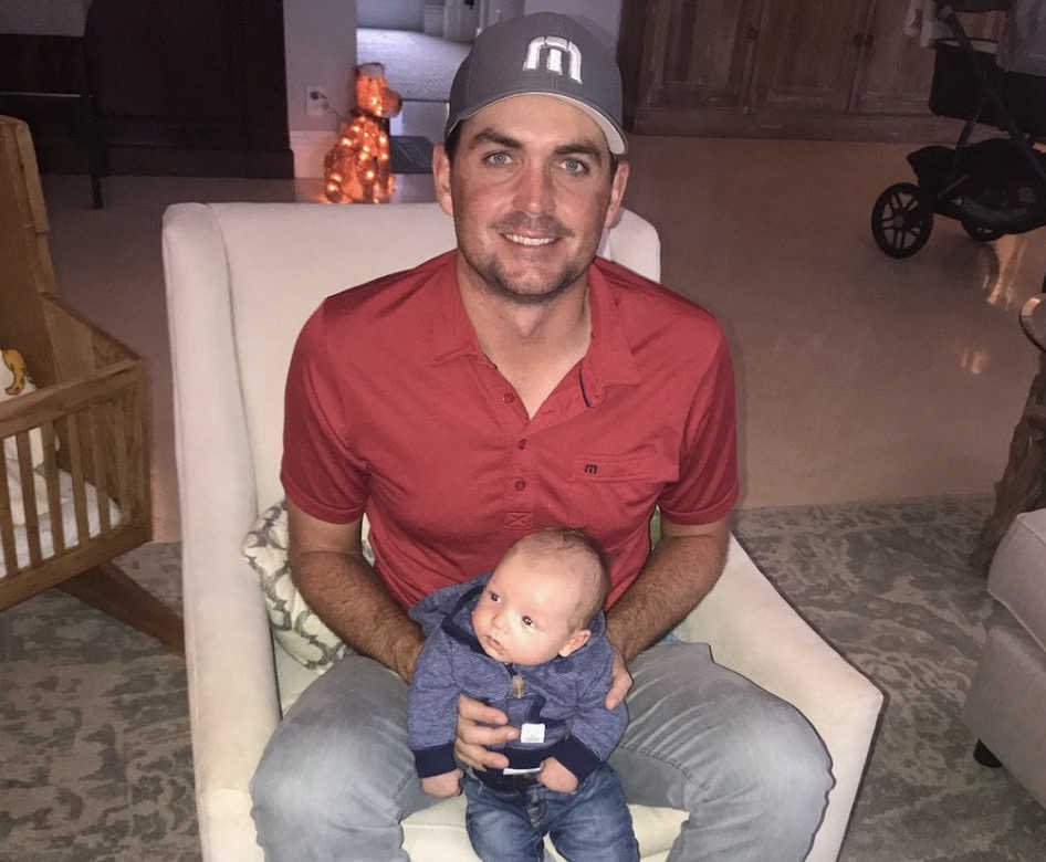 Keegan Bradley avec son fils sur instagram