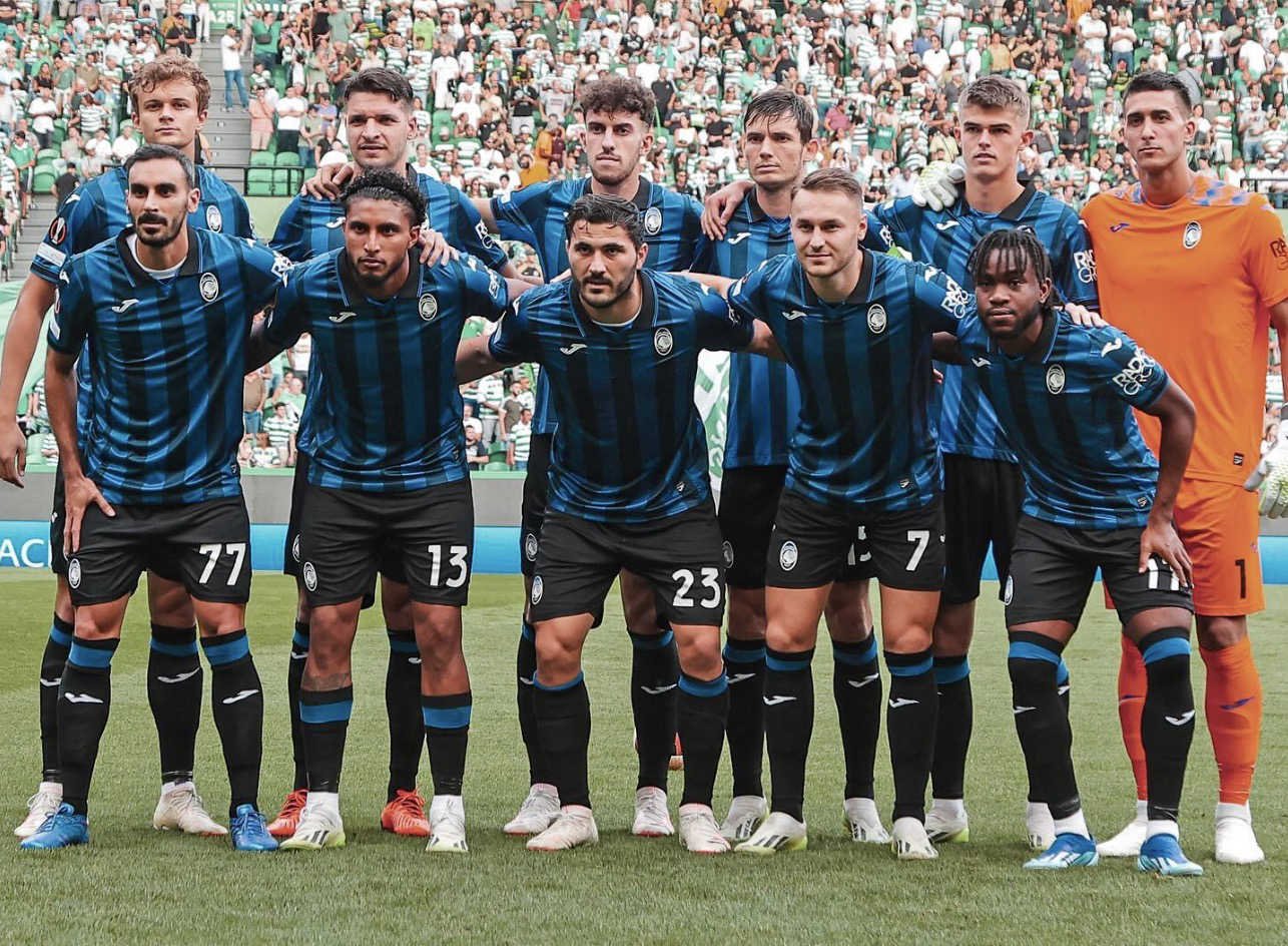 L’équipe de l’Atalanta pour la saison 2023/2024
