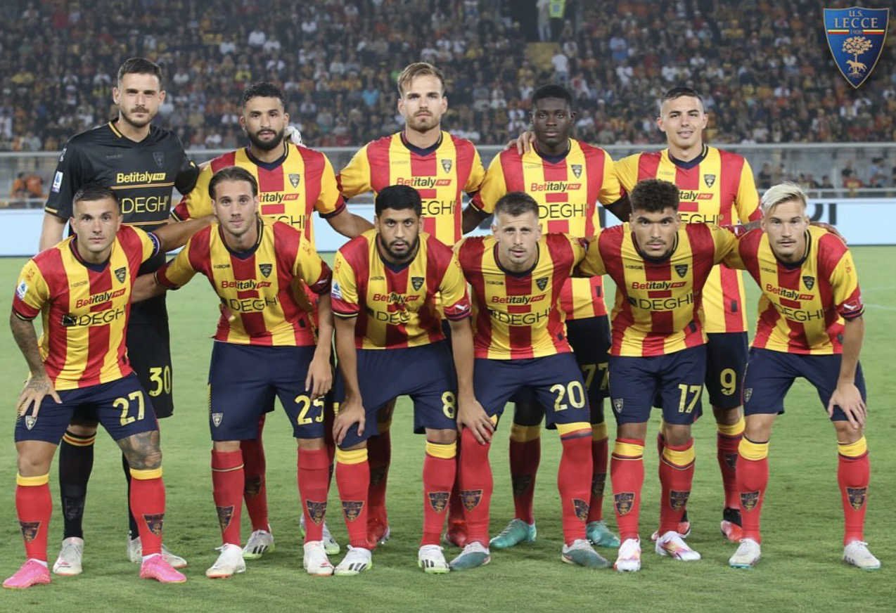 L’équipe de Lecce pour la saison 2023/2024