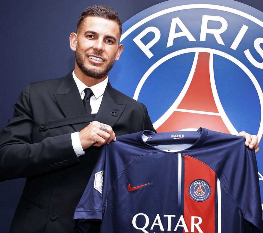 Le transfert au Paris Saint-Germain de Lucas Hernandez