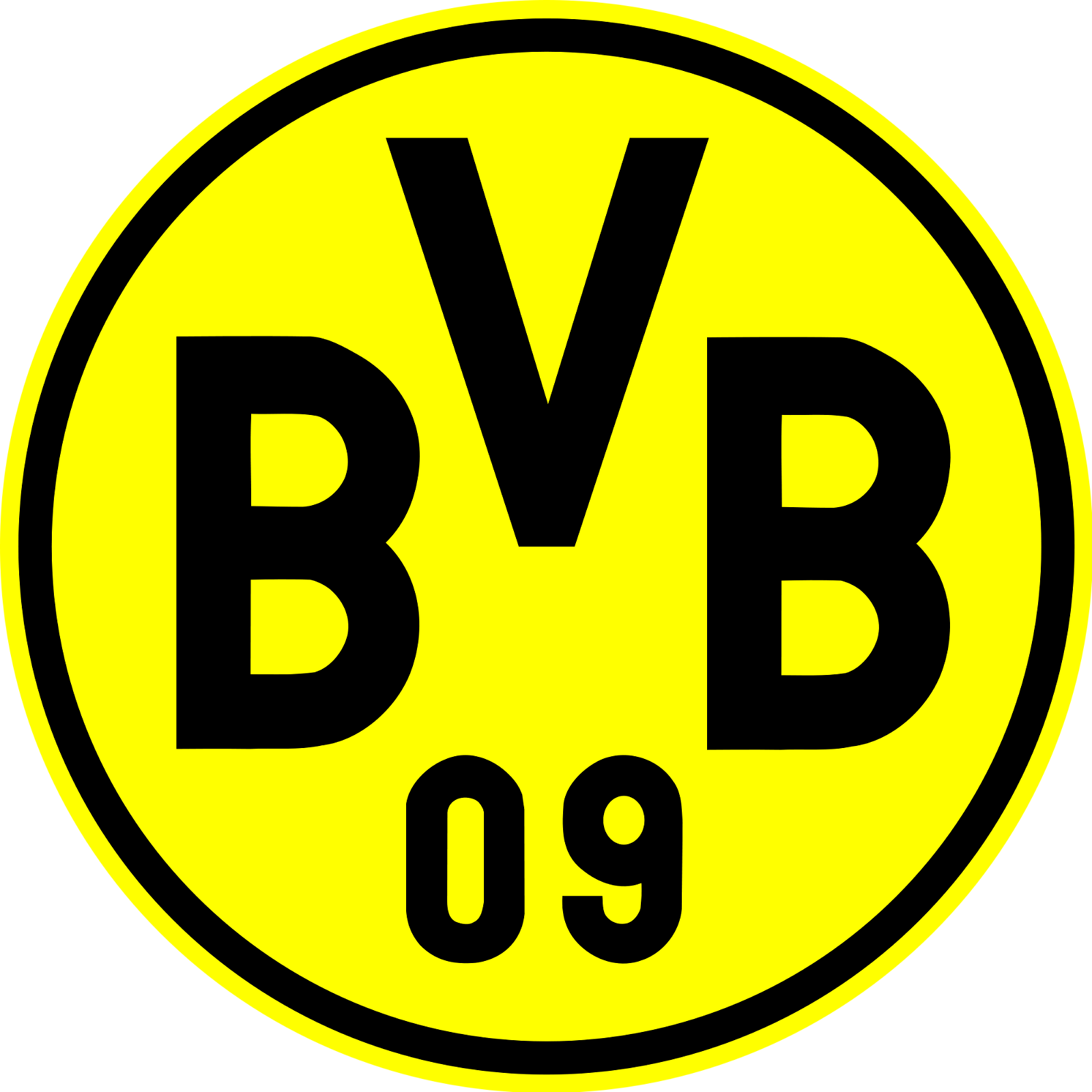 Logo officiel du Borussia Dortmund : club de football allemand