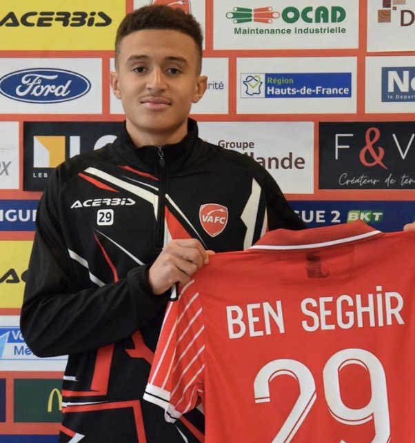 Salim Ben Seghir  prêté à Valenciennes FC en Ligue 2