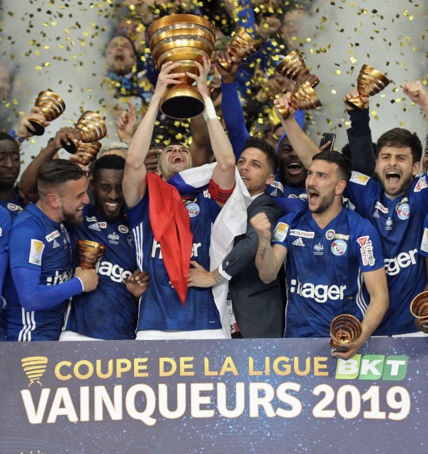 titre football coupe de la ligue 2019 rc strasbourg 