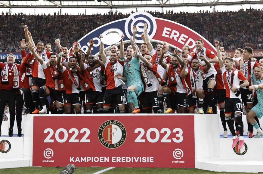 Vainqueur de la compétition de football néerlandaise : Eredivisie en 2022/2023, Feyenoord