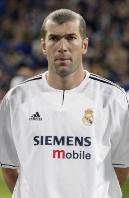 Zinédine Zidane joueur au Real Madrid
