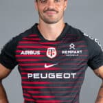 Romain Ntamack, demi d'ouverture du Stade Toulousain (portrait officiel)