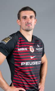 Thomas Ramos, arrière du Stade Toulousain (portrait officiel)