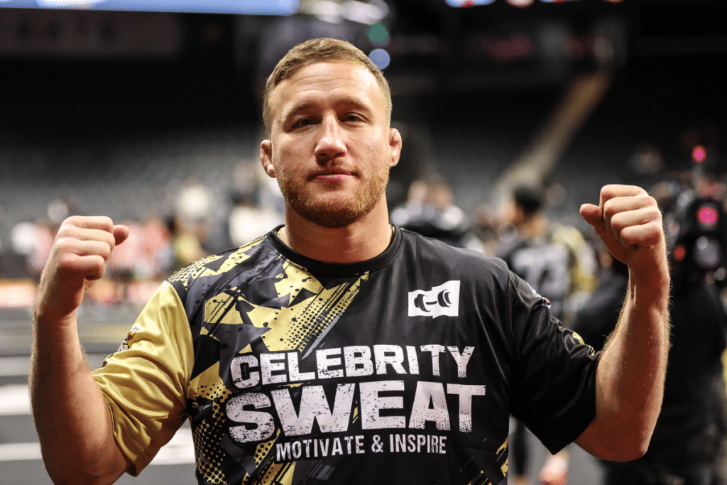 Justin Gaethje lors de l'UFC 274