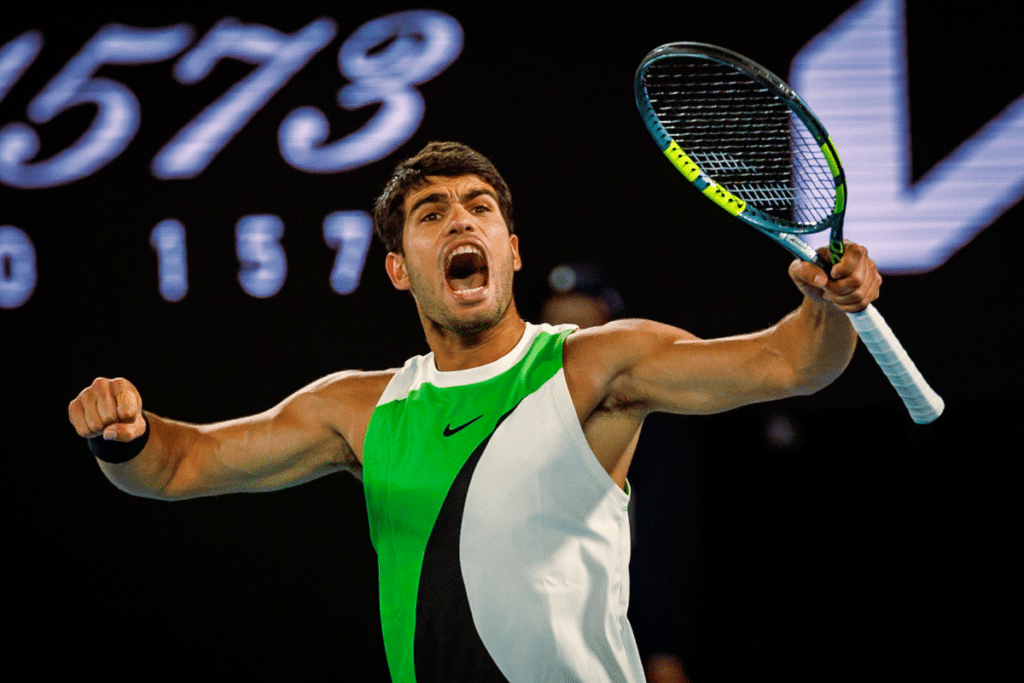 Alcaraz plus fort que Federer, Nadal et Djokovic : un Grand Chelem qui signe un record à 22 ans