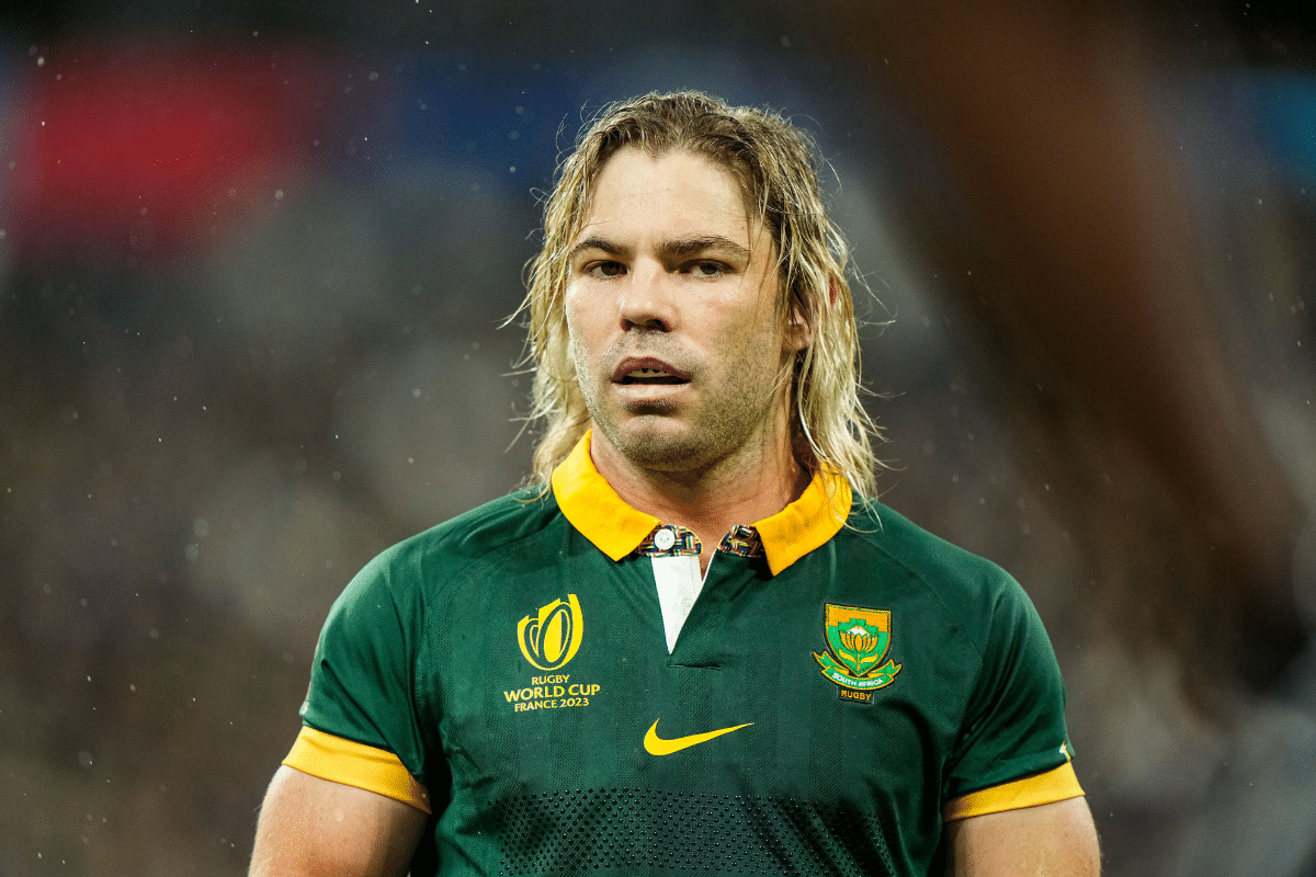 Faf DE KLERK of South Africa during the Rugby World