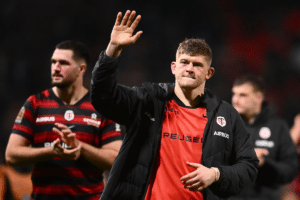 Jack Willis of Stade Toulousain during the Top 14 match between Toulouse