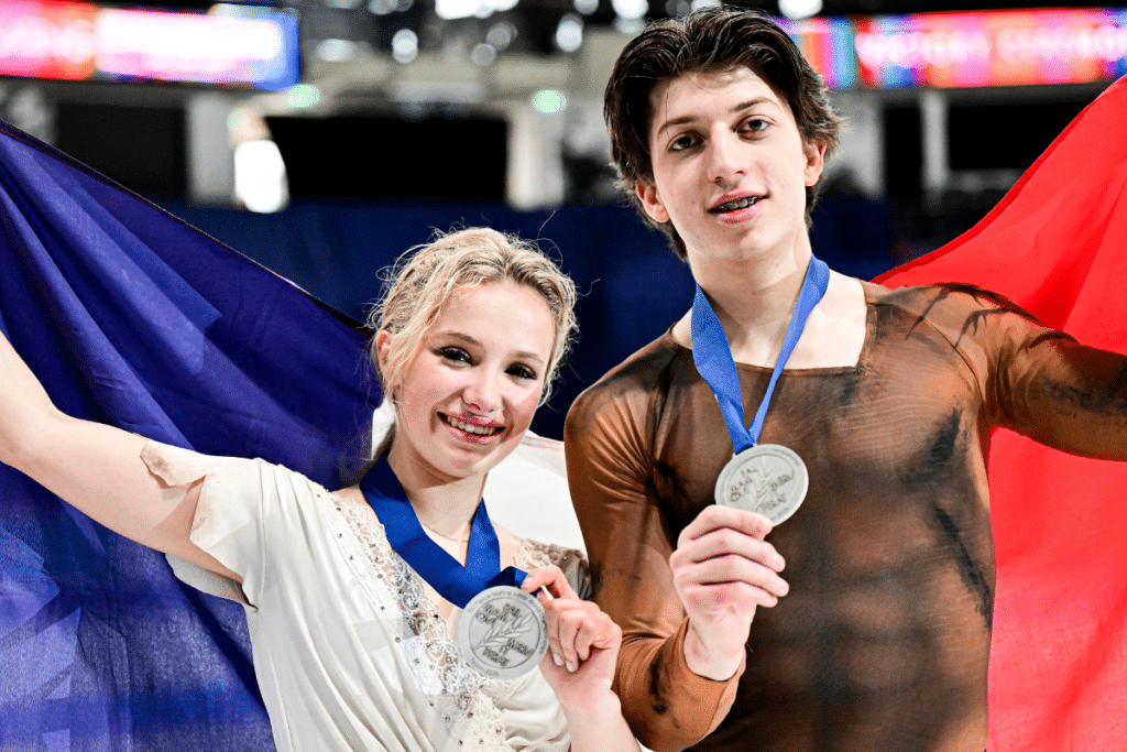Mondiaux juniors de patinage artistique : la belle surprise française venue du duo Blanc Klaperman – Perrier Gianesini