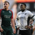 Ollie Chessum (Leicester Tigers) et Maro Itoje (Saracens) (à droite)