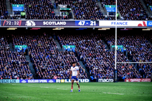 Theo ATTISSOGBE of France during the Six Nations