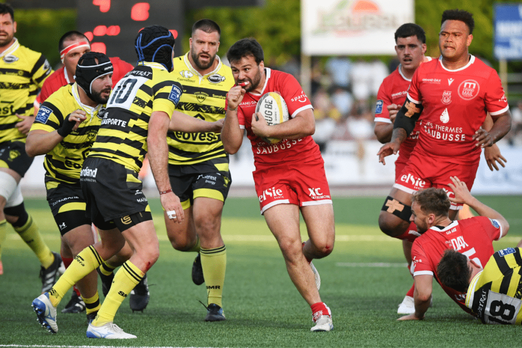 Benjamin PUNTOUS of Dax during the Pro D2 match between Mont-de-Marsan and Dax