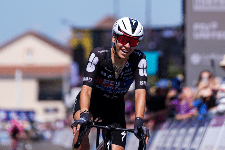 Célia Géry, championne de France et puncheuse FDJ-Suez, fait son après Tour de France avec trois courses bretonnes en huit jours