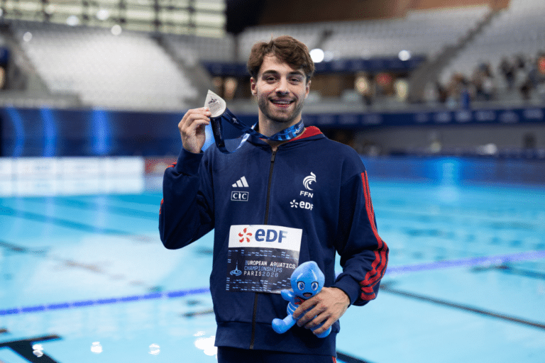 Jules Bouyer offre à la France sa première médaille européenne en plongeon