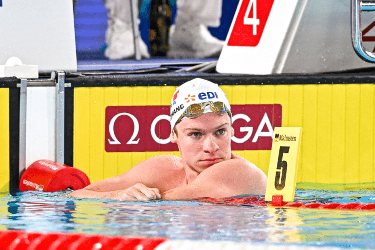 Diminué, Marchand signe quand même un chrono qui pousse Popovici à réclamer le duel sur 200 m, le début d&rsquo;une nouvelle rivalité pour la natation